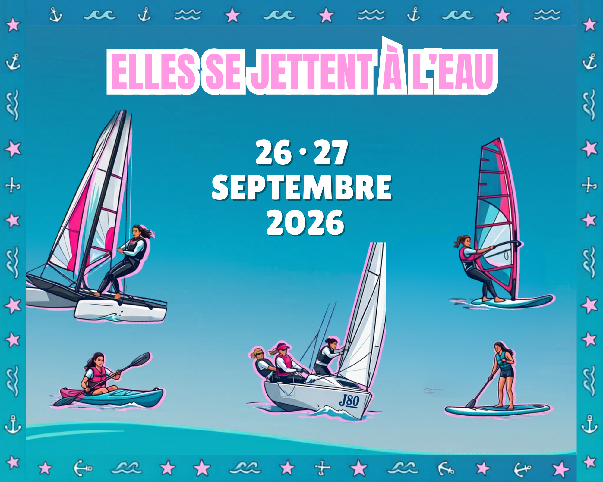 Visuel site internet - Elles se jettent à l’eau